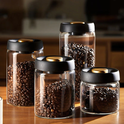 AeroSeal Glass Storage Jar Set