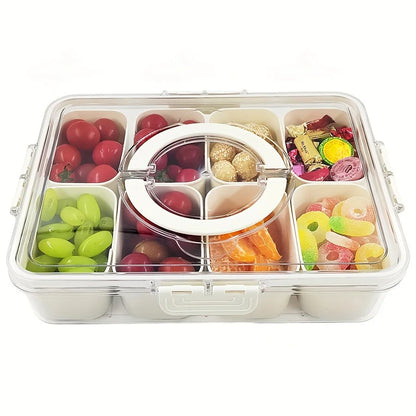 FreshKeeper Multi-Compartment Food Storage Box