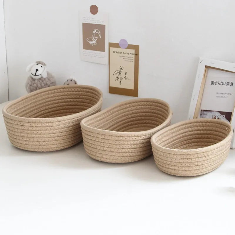 NaturWeave Woven Storage Baskets