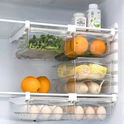 FreshKeep Fridge Drawer Organizer
