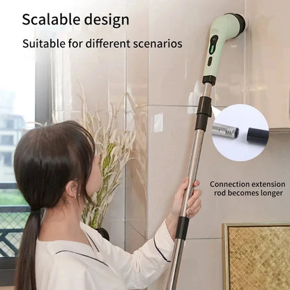 SpinEase Cordless Cleaning Brush