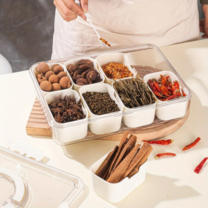 FreshKeeper Multi-Compartment Food Storage Box