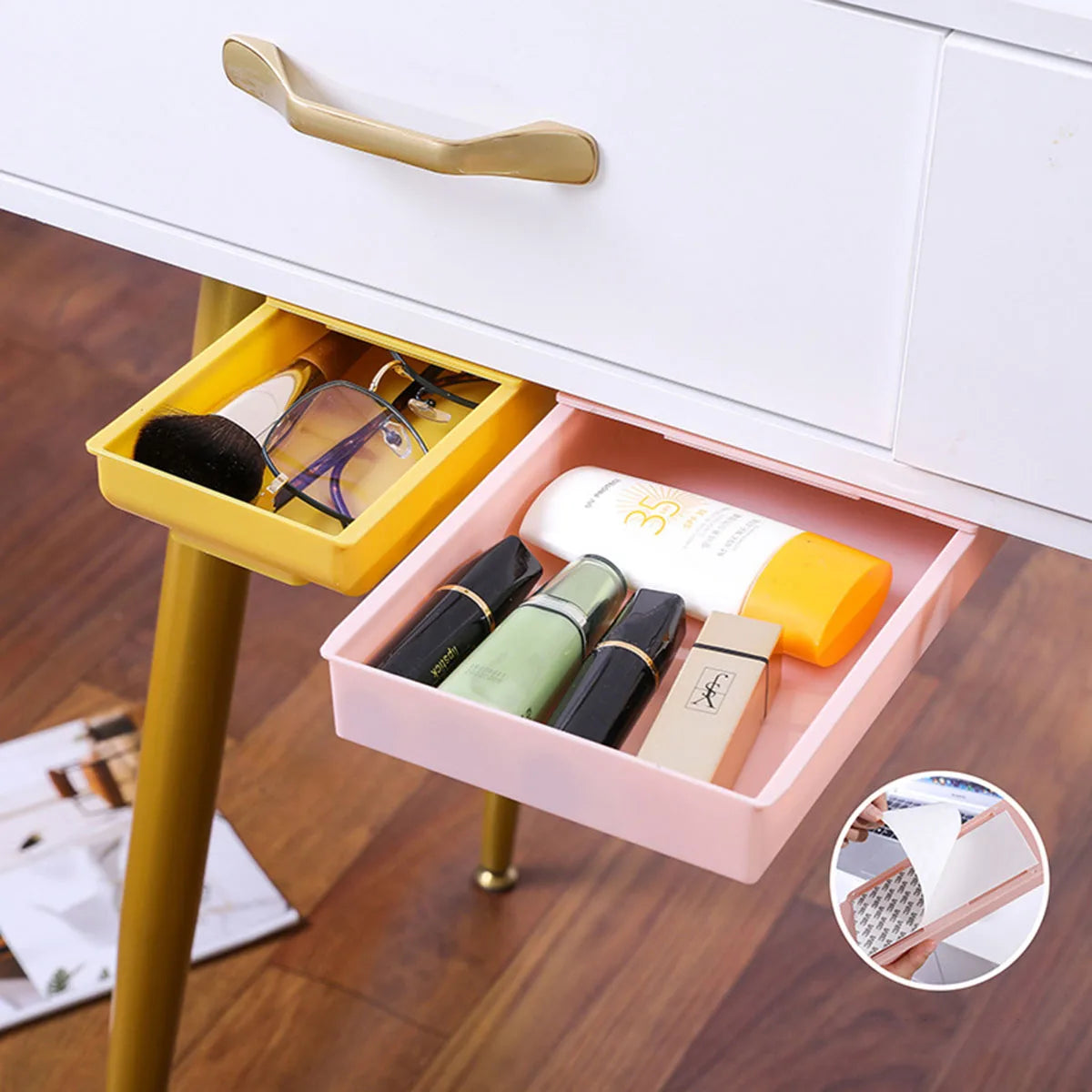 SlideSmart Under Desk Drawer Organizer