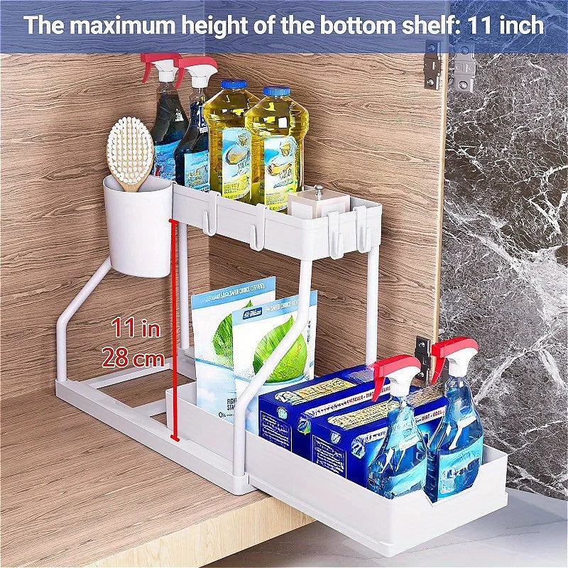 SmartSlide Under Sink Organizer