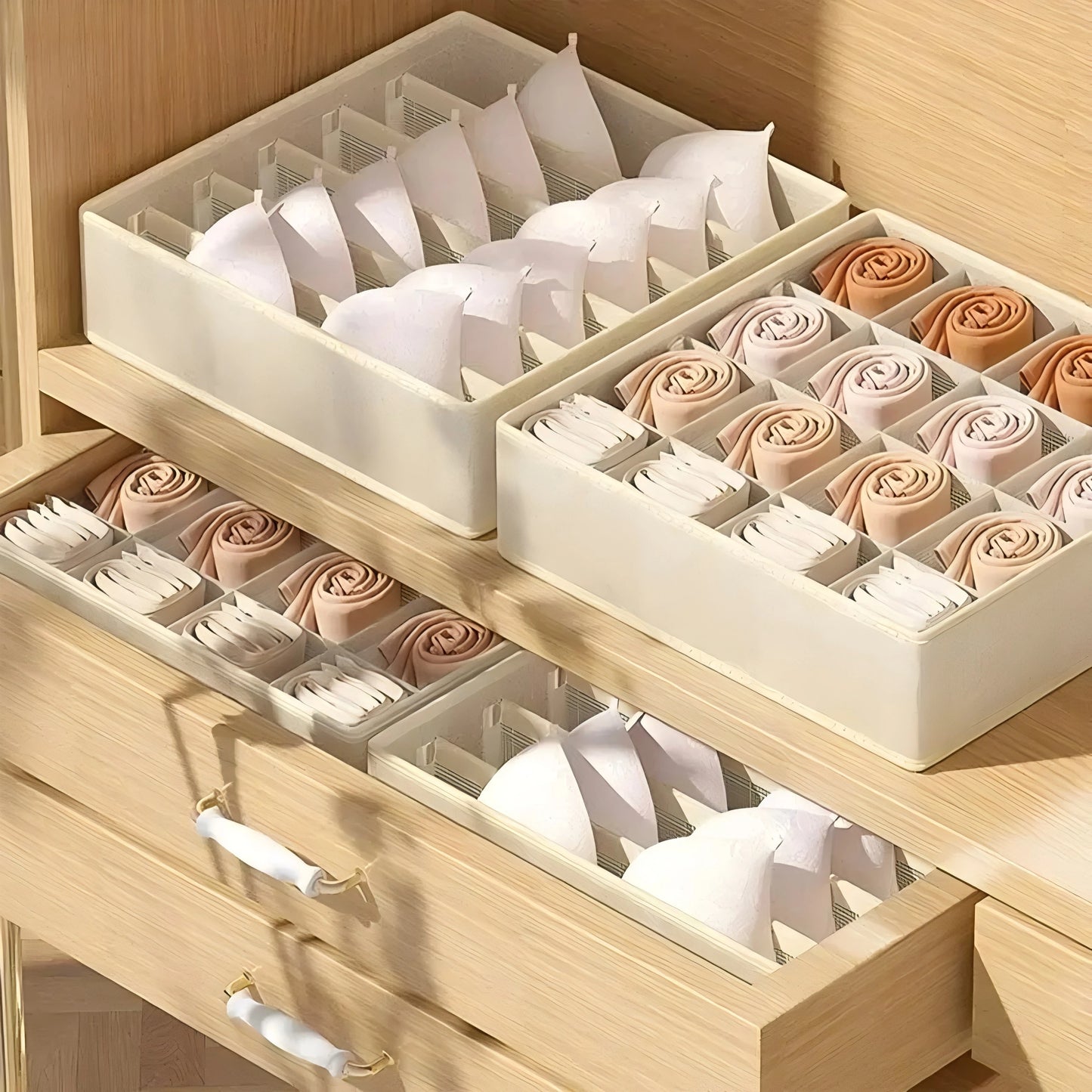 NeatNest Fabric Drawer Organiser