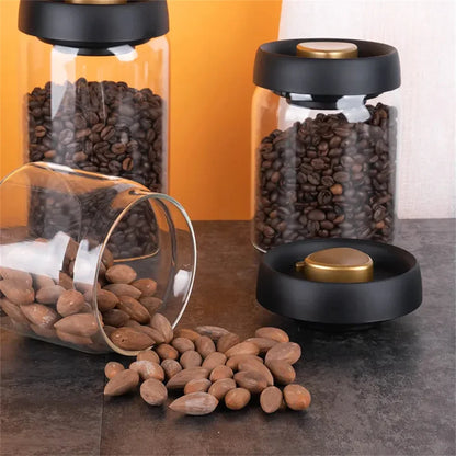 AeroSeal Glass Storage Jar Set