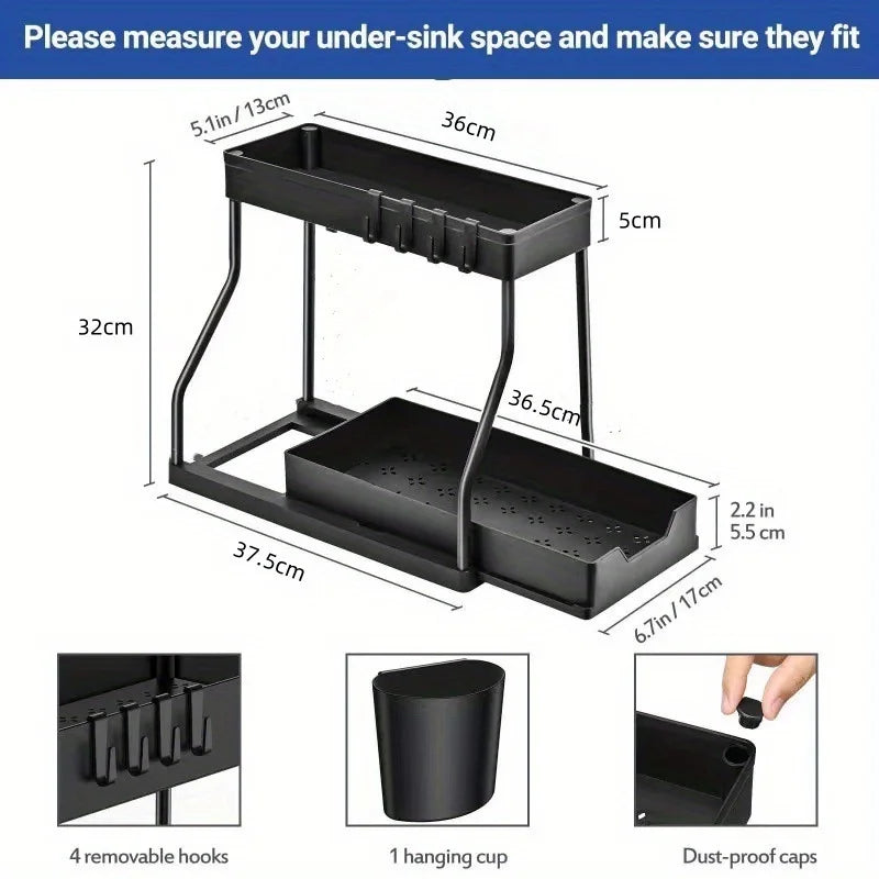 SmartSlide Under Sink Organizer
