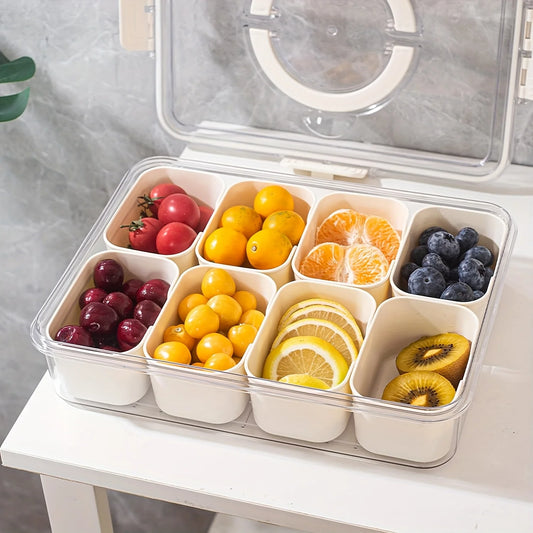 FreshKeeper Multi-Compartment Food Storage Box