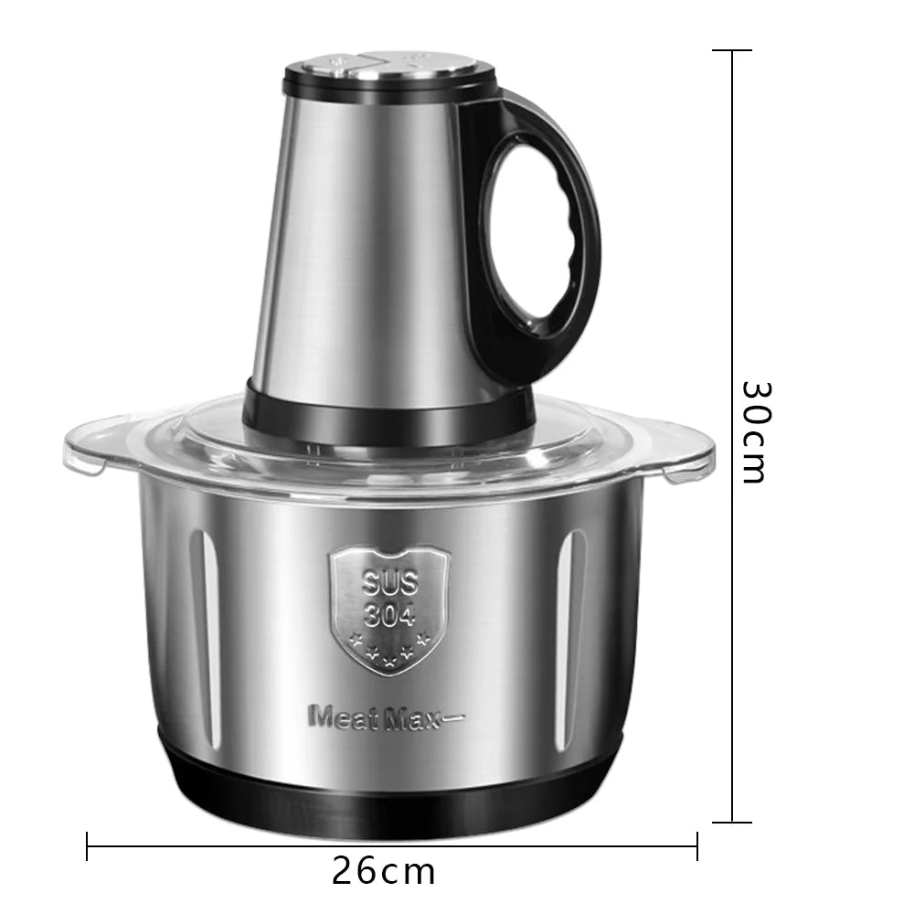 MeatMax Stainless Steel Food Chopper